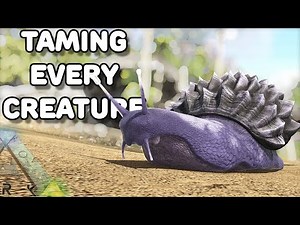 TAMING EVERY CREATURE IN ARK | ARK SURVIVAL EVOLVED EP1