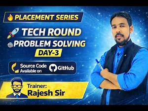 Problem Solving Day-3 | Building Programming Logic | Technical Interviews Placement Preparation |