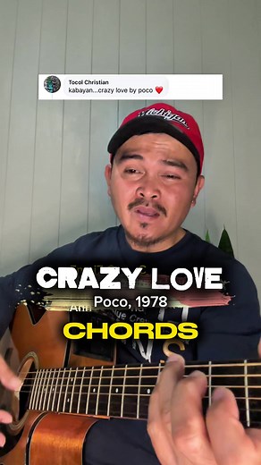 Crazy Love by Poco - Acoustic Guitar Cover