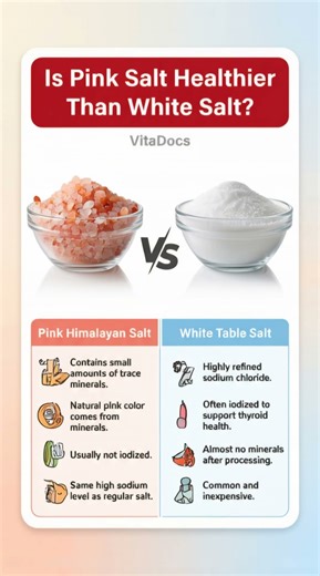 Pink Salt vs White Salt: What’s Actually Healthier?