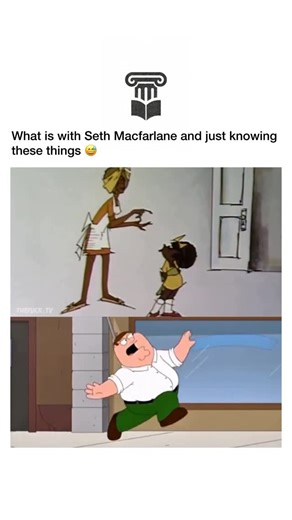 History on Instagram: "1999: Seth MacFarlane’s Family Guy revolutionized TV comedy with its “cutaway gags”—abrupt, non-sequitur jokes that often have nothing to do with the main plot. These gags typically start with a character saying, “This is like the time I...” followed by a flashback to a random celebrity encounter or historical event. MacFarlane built the show as a “joke delivery system,” prioritizing individual laughs over consistent narrative, a choice that made the show a massive hit but