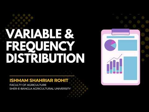 Variable & Frequency Distribution