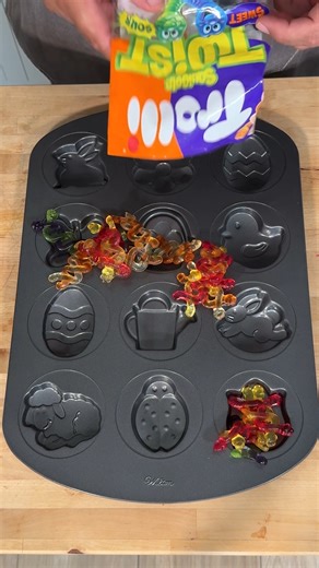1.3K views | I love creating my own gummy shapes. #howto #gummyworms #cookingtips #tastytreats | Tales from the Test Kitchen | Facebook