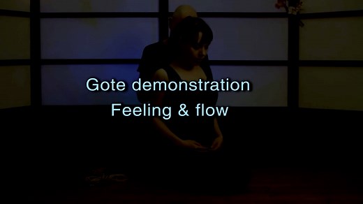 Tying a gote (takate-kote, TK, box-tie) Feeling & flow