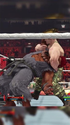 Guile Cross Rhodes Akuma 😱 Street Fighter vs Tekken inside WWE 2K25 🔥