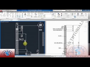 SHAFT DETAIL DRAWING || AUTO-CAD 2D PRACTICE DRAWING || BASIC TUTORIALS FOR BEGINNERS #143