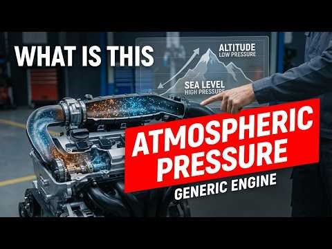 Atmospheric Pressure Explained - Why Altitude Changes Engine Performance