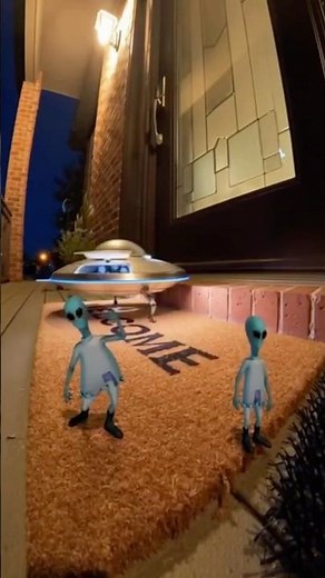 Aliens come to the home 😱💥 #sora #shorts #funny