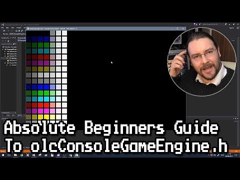 Absolute Beginners Guide To "olcConsoleGameEngine.h"