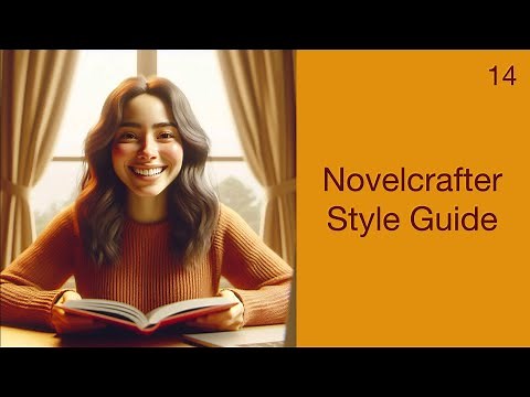 14. Novelcrafter Style Guide