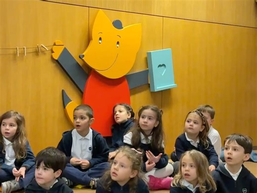 OTR International School on Instagram: "@otr.lu Mat 3 at the Library! Mat 3 à la bibliothèque! 📍@letzebuerg_city_bibliotheque EN 🇬🇧 Mat 3 had a wonderful visit to the “Lëtzebuerg City Bibliothèque”! The children met the lovely mascot Tuffi and, thanks to the amazing library staff, learned about different resources, books, how they are organised, and how to take good care of them. They enjoyed a story, explored the library independently, chose books, and returned them using colourful cardboard