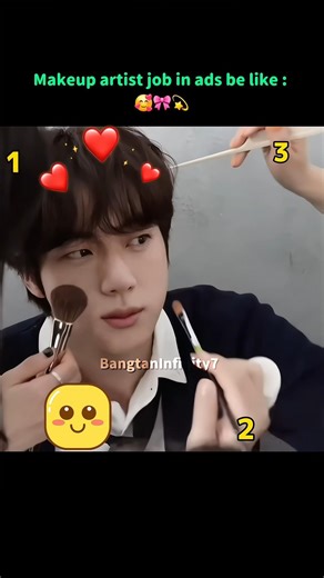 Jin’s Height Makes Life Hard for His Makeup Artist