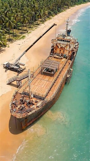 Transformed Into a Stunning Luxury Beach Restaurant.