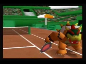 Mario Tennis N64 Flower Cup: Bowser