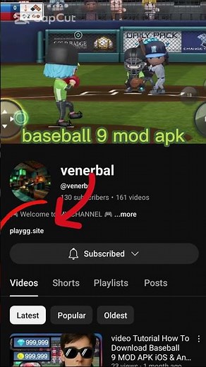 BASEBALL 9 MOD APK-how to download #mlb #baseball9 #shorts