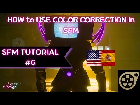 HOW to USE COLOR CORRECTION in SFM