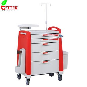 [Hot Item] Hospital Furniture Medical Rescue Emergency Crash Cart