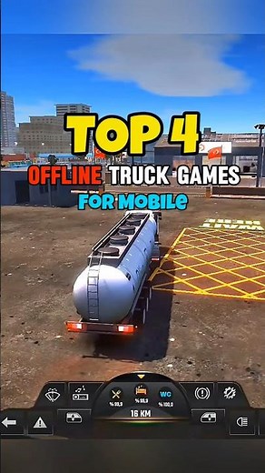 🤯TOP 4 OFFLINE Truck Simulator Games For Android & iOS #trucksimulator