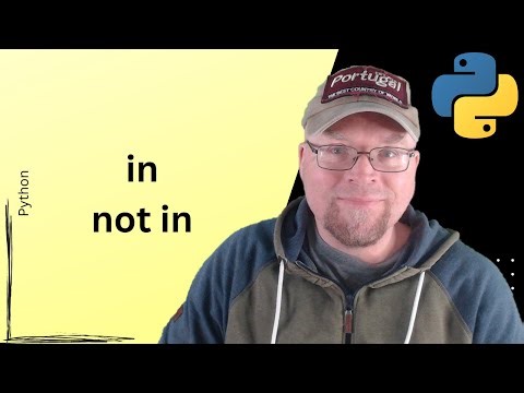 Python Tutorial #17: in and not in 🐍