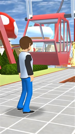 mio bermain di taman🥰😍😘#shortsfeed #sakura #sakuraschoolsimulator #sss #ytshorts #sakuraschool