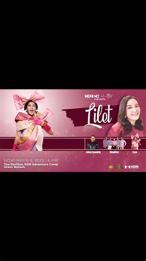 19K views · 1.6K reactions | The KDRAC at Night dinner concert just got livelier!  Catch Ayee Aplacador also performing live at The Pavilion of KDR Adventure Camp, Orani, Bataan this Sunday, November 9. Don’t miss it! Reserve your tickets now! #AyeeAplacador #KDRACatNight #dinnerconcert #KDRAC #KindofDistinctRecreationalAdventureCamp #KDRAdventureCamp #oranibataan | KDR Adventure Camp | Facebook