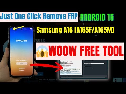 🔥 Samsung A16 (A165F) FRP Bypass Android 16 | New Method 2026