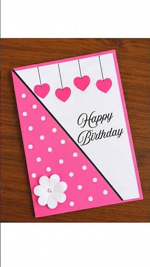 DIY Birthday Card Making | Easy and Beautiful Handmade Card Tutorial