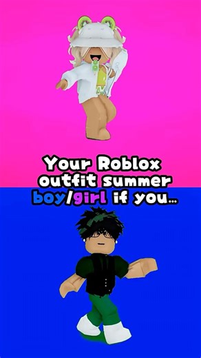 Your Roblox summer boy/girl if you.. 🌊🏖️👀