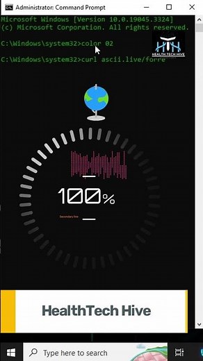 Windows cmd cool tricks | fun cmd windows 10 11 #CMDTricks #shortvideo #shorts