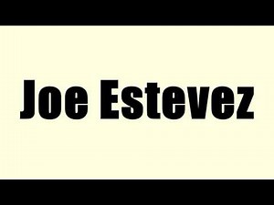 Joe Estevez