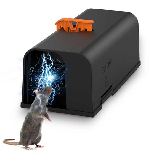 Electric Mouse Trap with No-Touch Quick Zap Mousetrap Indoor Rodent Control  Humane Rodent Killing Solution for Home and Garage