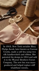 16K views · 16 reactions | Her clever invention replaced corsets and revolutionized women’s everyday comfort. #maryphelpsjacob #caressecrosby #FashionHistory | Daily Story | Facebook