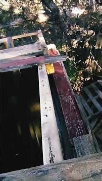 Looking at the roof work from the top.