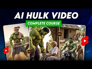 How To Create Hulk Ai Videos | Trending Ai Hulk Video Editing Tutorial | Ai Video Kaise Banaye