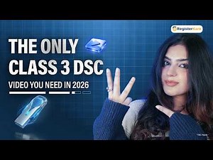 The Only Class 3 DSC Video You Need in 2026 | MCA, GST & Tender Filing | RegisterKaro