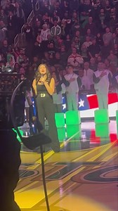 Very proud of the amazing job by our daughter Ayla and her beautiful singing of our National Anthem at the Celtics game last night. 🎤💪🇺🇸 | Scott Brown