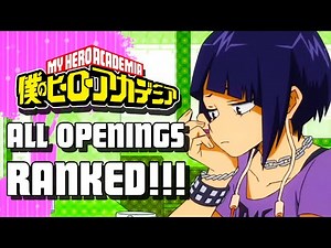 All MHA Openings RANKED | My Hero Academia