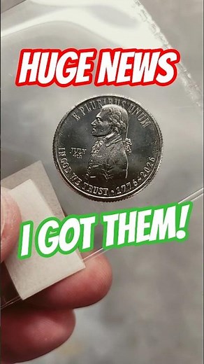 July 4th Quarter in my hands! #rarecoins