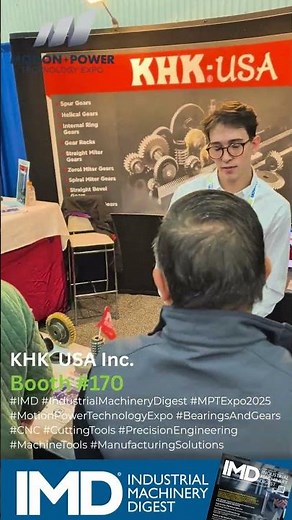 KHK USA Inc. at the Motion + Power Show in Detroit, Booth 170. #shorts