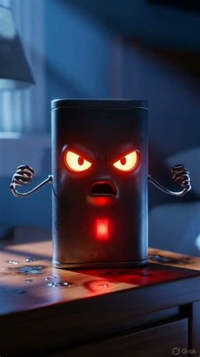 When Your Charger Finally Snaps ⚡ | 3D Animated Short #ai #aivideo