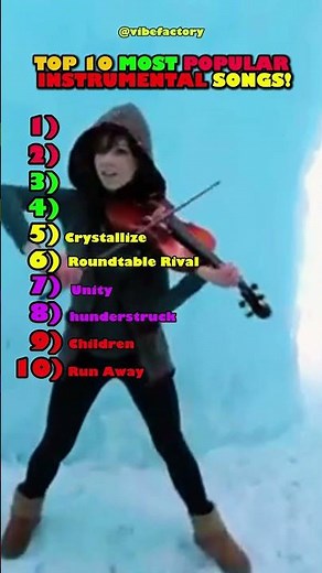 Top Ten Most Popular Instrumental Songs 🎶🔥