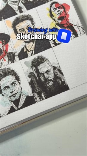 Sketchar app tutorial! 💙👏🏻 #sketchar #ardrawing #howto #tutorial