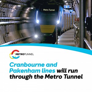  Big changes are coming to the Cranbourne and Pakenham lines! From 30 November, you'll be able to catch trains through the Metro Tunnel, stopping at 5 brand-new underground stations: ⭐️ Anzac ⭐️ Town Hall ⭐️ State Library ⭐️ Parkville ⭐️ Arden For the first time you'll have direct access to:  Parkville Hospitals 六‍The Parkville education precinct  St Kilda Road corridor Learn more at bigbuild.vic.gov.au/metrotunnel | Metro Tunnel | Facebook