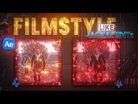 How to Make Film style like ‪@Jackaltedits‬ edits | After Effect