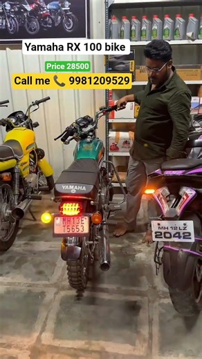 Yamaha RX 100 bike selling all India home delivery contact number 9981209529#new #newyamaha