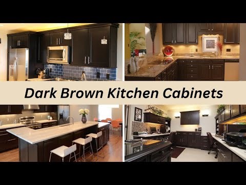 Dark Brown Kitchen Cabinets | Timeless Elegance For Your Kitchen (2024)