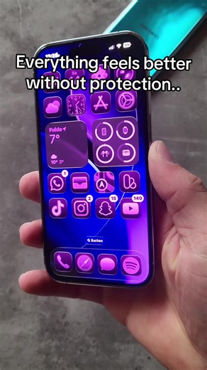 Love that premium feeling (I'm thinking of installing Apple Intelligence via NUGGET) #fyp #techtok #apple #pro #iphone14pro cr:@DylbananTech💻📱⌚️