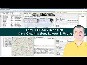 Family History Research: Data Organisation, Layout & Usage