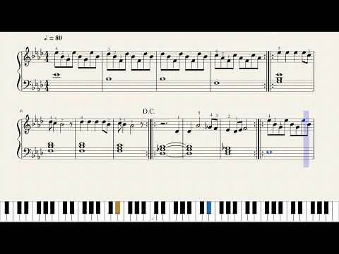 Clocks (Coldplay) - Piano