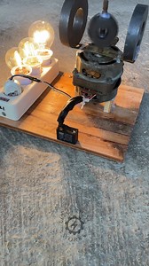 I combined permanent magnets with a fan motor to explore how mechanical energy could be converted into power | Electrical Works